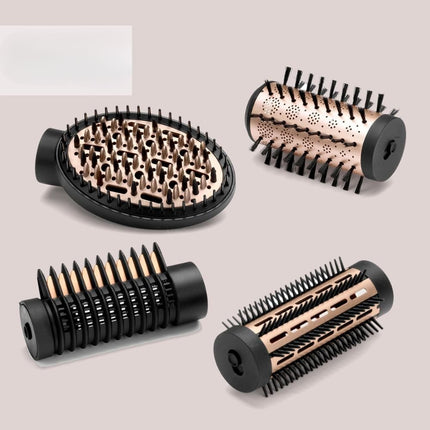 BaByliss Big Hair Lustre 4σε1 Περιστρεφόμενη Θερμαινόμενη Βούρτσα Μαλλιών 650W με Τεχνολογία Ιονισμού, Χρυσή AS970E