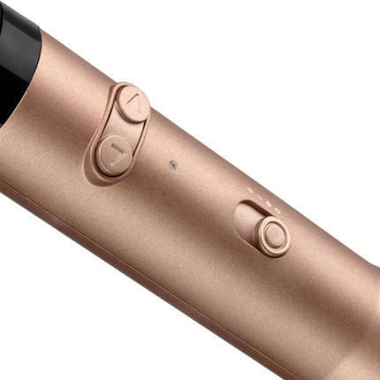 BaByliss Big Hair Dual Περιστρεφόμενη Βούρτσα Μαλλιών 650W για Όγκο, Σχήμα & Λάμψη με Δύο Κεραμικές Κεφαλές AS952E