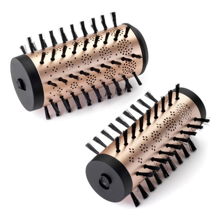 BaByliss Big Hair Dual Περιστρεφόμενη Βούρτσα Μαλλιών 650W για Όγκο, Σχήμα & Λάμψη με Δύο Κεραμικές Κεφαλές AS952E