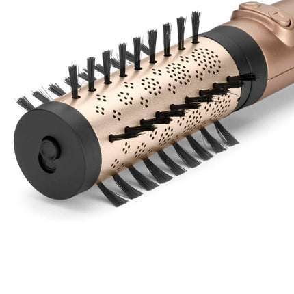 BaByliss Big Hair Dual Περιστρεφόμενη Βούρτσα Μαλλιών 650W για Όγκο, Σχήμα & Λάμψη με Δύο Κεραμικές Κεφαλές AS952E