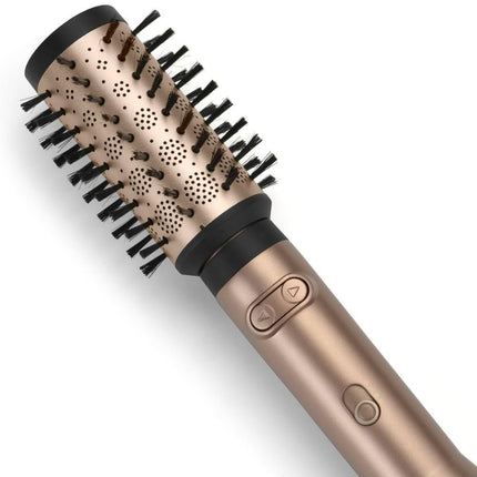 BaByliss Big Hair Dual Περιστρεφόμενη Βούρτσα Μαλλιών 650W για Όγκο, Σχήμα & Λάμψη με Δύο Κεραμικές Κεφαλές AS952E