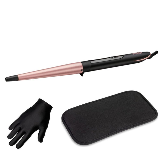 BaByliss Κωνικό Ψαλίδι Μαλλιών 13-25mm για Μπούκλες με Quartz-Kεραμική Επίστρωση & 6 Ρυθμίσεις Θερμοκρασίας C454E