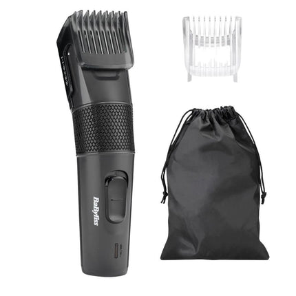 BaByliss Επαναφορτιζόμενη Κουρευτική Μηχανή Μπαταρίας με 12 Μήκη Κοπής (2-24mm), Λεπίδες Ανοξείδωτου Ατσαλιού & Ισχυρό Μοτέρ E786E
