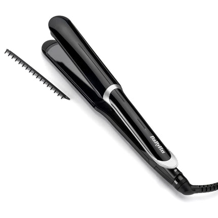 BaByliss Sleek Control Wide Πρέσα Μαλλιών με Τουρμαλίνη-Κεραμικές Πλάκες 35mm, Ιονική Τεχνολογία & έως 235°C ST397E