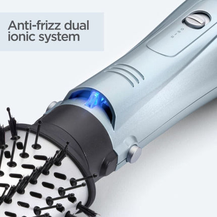 BaByliss Hydro-Fusion 4σε1 Ιονική Περιστρεφόμενη Βούρτσα Μαλλιών 1000W με Τεχνολογία Πλάσματος & Πολλαπλά Εξαρτήματα για Λείανση & Όγκο AS774E