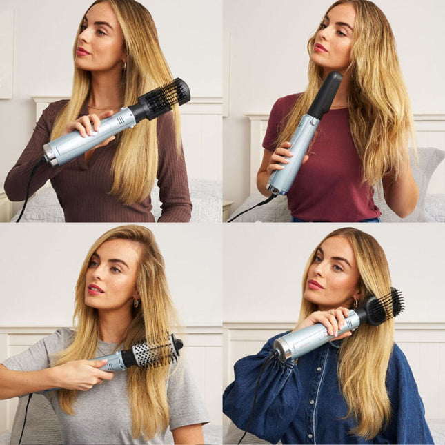BaByliss Hydro-Fusion 4σε1 Ιονική Περιστρεφόμενη Βούρτσα Μαλλιών 1000W με Τεχνολογία Πλάσματος & Πολλαπλά Εξαρτήματα για Λείανση & Όγκο AS774E