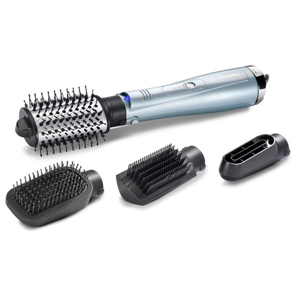 BaByliss Hydro-Fusion 4σε1 Ιονική Περιστρεφόμενη Βούρτσα Μαλλιών 1000W με Τεχνολογία Πλάσματος & Πολλαπλά Εξαρτήματα για Λείανση & Όγκο AS774E