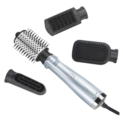 BaByliss Hydro-Fusion 4σε1 Ιονική Περιστρεφόμενη Βούρτσα Μαλλιών 1000W με Τεχνολογία Πλάσματος & Πολλαπλά Εξαρτήματα για Λείανση & Όγκο AS774E