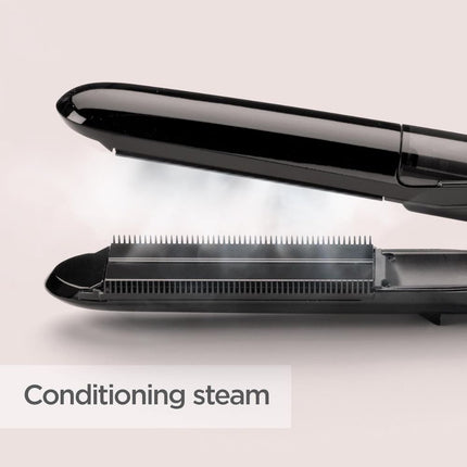 BaByliss Πρέσα Μαλλιών με Ατμό με Κεραμικές Πλάκες 39mm, 230°C & 5 Επιλογές Θερμοκρασίας ST492E