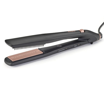 BaByliss Luxe Πρέσα Μαλλιών με Ατμό, Κεραμικές Πλάκες & Τεχνολογία Advanced Ceramics™ ST596E
