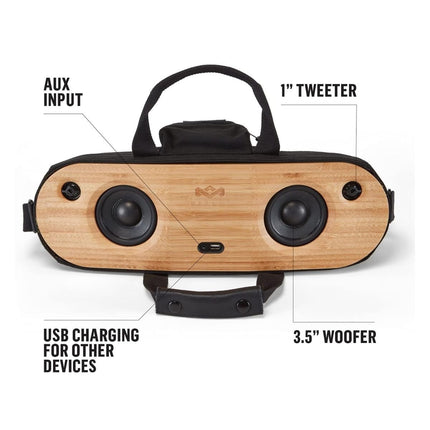 House of Marley Bag of Riddim 2 Φορητό Ηχείο Bluetooth με aptX, Αυτονομία 10 Ωρών και Θήκη Μεταφοράς JA014