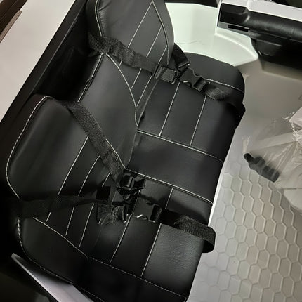 Rover Ηλεκτροκίνητο Αυτοκίνητο 4×4 24V 2 Θέσεων με Δερμάτινα Καθίσματα, MP3 & Τηλεχειριστήριο 2.4G Μαύρο, 3+ Ετών