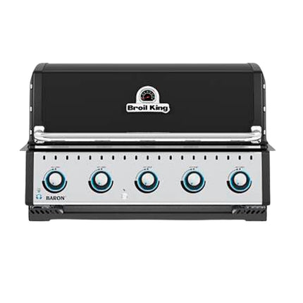 Broil King Baron 520 Built-In Εντοιχιζόμενη Ψησταριά Υγραερίου BBQ με 5 Καυστήρες Dual-Tube™ 876653 Μαύρο