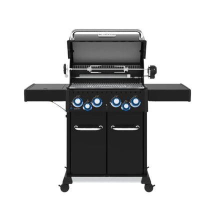 Broil King Baron 590 Shadow Ψησταριά Υγραερίου BBQ με 5 Καυστήρες και Σούβλα 876283SDW Μαύρο