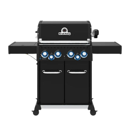 Broil King Baron 590 Shadow Ψησταριά Υγραερίου BBQ με 5 Καυστήρες και Σούβλα 876283SDW Μαύρο