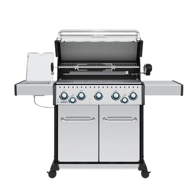 Broil King Baron S 590 PRO IR Ψησταριά Υγραερίου BBQ με 5 Καυστήρες και Υπέρυθρο Πλαϊνό Καυστήρα 876983