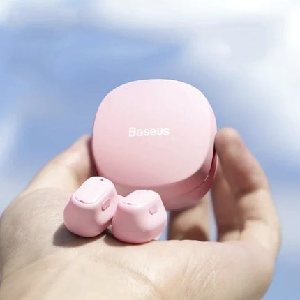 Baseus Headphones In Ear TWS Encok WM01 Pink