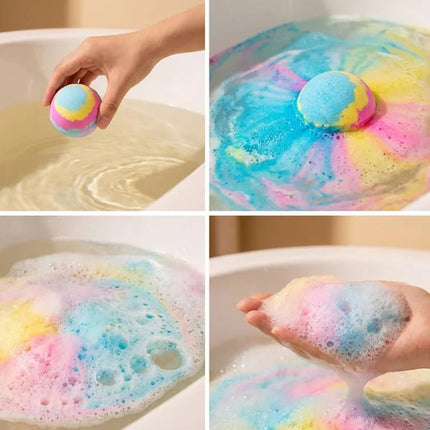Bath Bomb Παιδική Μπάλα Μπάνιου με Έκπληξη Φρούτο 60gr 1 Τεμάχιο 3+ Ετών