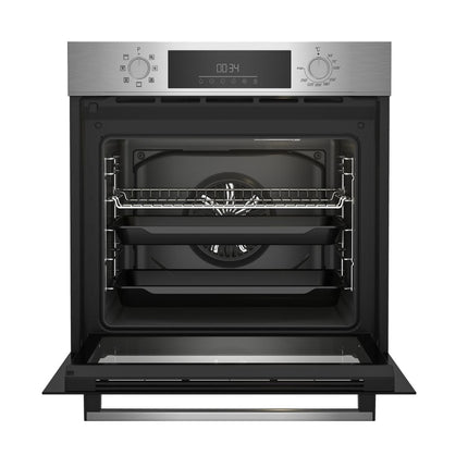 Beko Εντοιχιζόμενος Φούρνος 60cm 72L με AeroPerfect, SteamShine+ & LED Touch Οθόνη BBIM12300-XM Inox