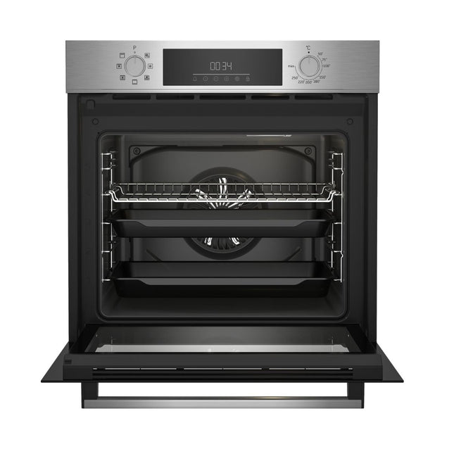 Beko Εντοιχιζόμενος Φούρνος 60cm 72L με AeroPerfect, SteamShine+ & LED Touch Οθόνη BBIM12300-XM Inox