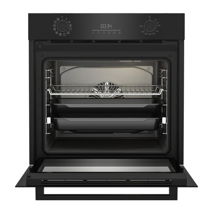 Beko Εντοιχιζόμενος Φούρνος 60cm 72L με AeroPerfect, SteamShine+ & LED Touch Οθόνη BBIR17300BCS Μαύρο