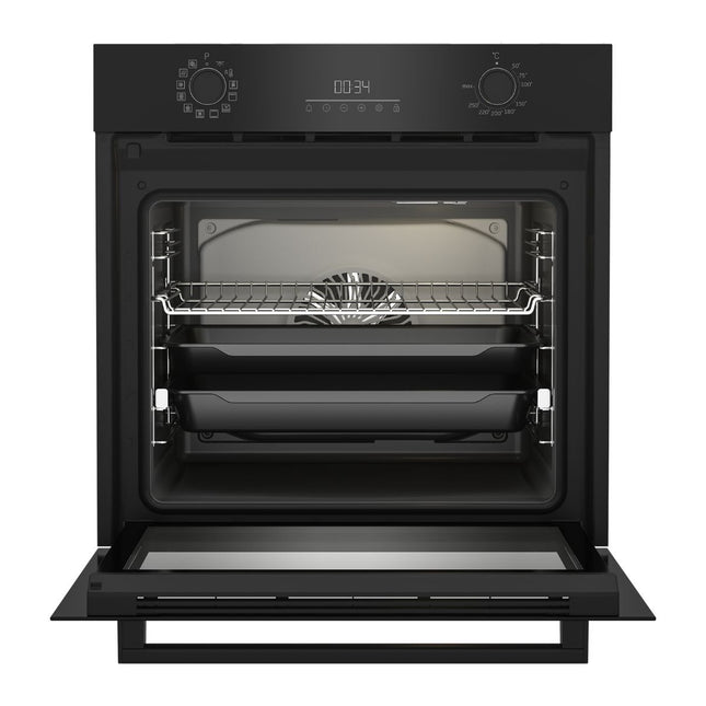 Beko Εντοιχιζόμενος Φούρνος 60cm 72L με AeroPerfect, SteamShine+ & LED Touch Οθόνη BBIR17300BCS Μαύρο