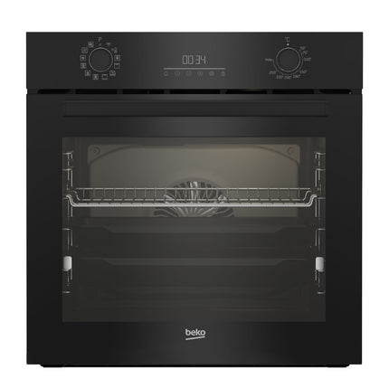 Beko Εντοιχιζόμενος Φούρνος 60cm 72L με AeroPerfect, SteamShine+ & LED Touch Οθόνη BBIR17300BCS Μαύρο