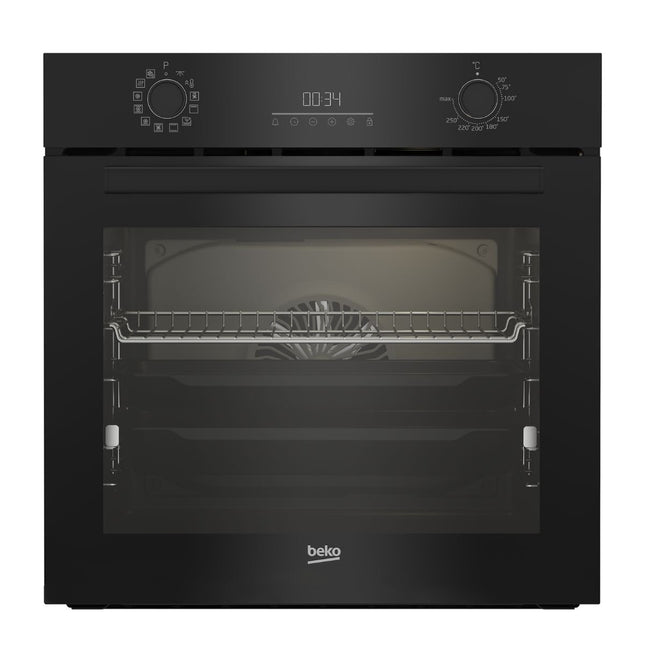 Beko Εντοιχιζόμενος Φούρνος 60cm 72L με AeroPerfect, SteamShine+ & LED Touch Οθόνη BBIR17300BCS Μαύρο