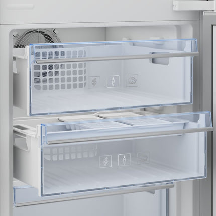 Beko Εντοιχιζόμενος Ψυγειοκαταψύκτης No-Frost 306L 193cm BCNA306E4SN Λευκός