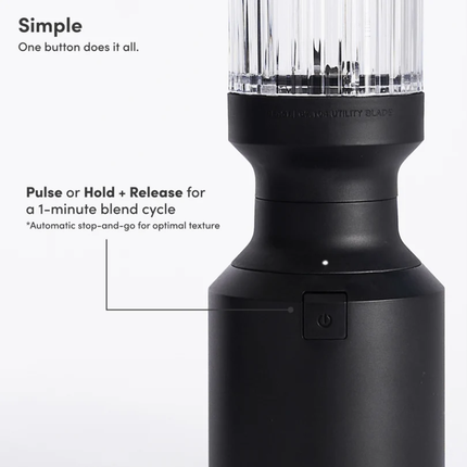 BEAST Mighty 850 Core Personal Blender Ισχυρό & Compact Μπλέντερ 850W για Smoothies & Ροφήματα B85MR-BK-EU Carbon Black