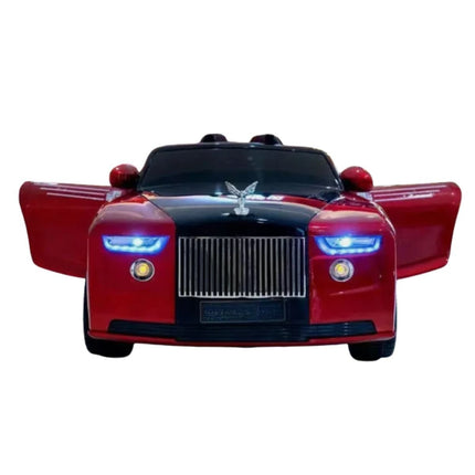 Rolls Royce Ηλεκτροκίνητο Αυτοκίνητο 4×4 12V 2 Θέσεων με MP3 Player USB/TF, Ηχητικά Εφέ & Τηλεχειριστήριο 2.4G Κόκκινο, 3+ Ετών