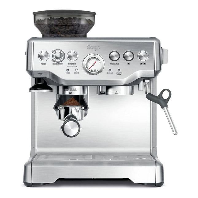 Sage TheSAGE Barista Express Μηχανή BES875UK Espresso 1850W Πίεσης 15bar με Μύλο Άλεσης