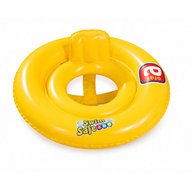 Bestway Step A Φουσκωτό Κάθισμα Κολύμβησης Μωρού 69 cm για Ηλικίες 1-2 Ετών Κίτρινο