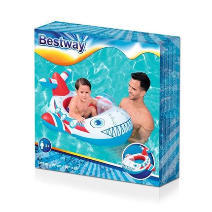 Bestway Φουσκωτό Βαρκάκι Αυτοκίνητο για Παιδιά 84x55x48cm 3+ Ετών
