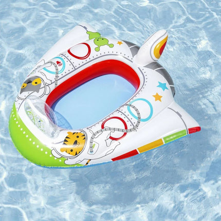 Bestway Φουσκωτή Βάρκα Διαστημόπλοιο με Ήχους 104x99cm 3+ Ετών