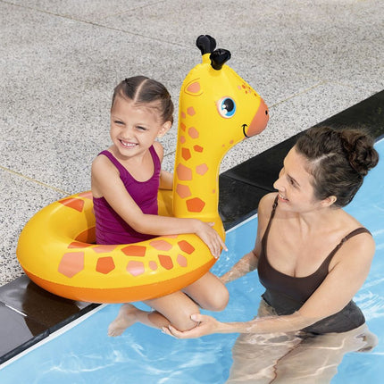 Bestway Lil Pal Παιδικό Φουσκωτό Σωσίβιο Δαχτυλίδι Ζωάκια 36464 3+ Ετών