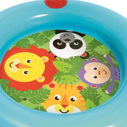 Bestway Fisher-Price® Παιδική Φουσκωτή Μπαλοπισίνα Animal Friends 89x84cm με 15 Μπαλάκια 93541 2+ Ετών