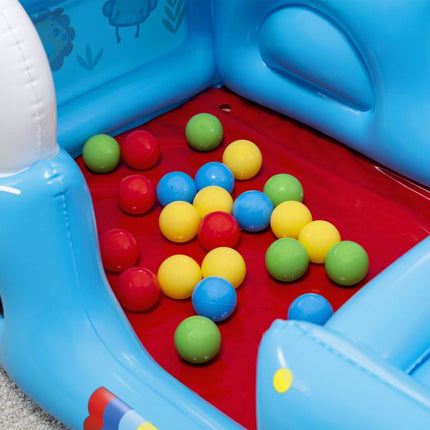Bestway Fisher-Price® Παιδικό Φουσκωτό Μπαλοπισίνα Safari Jeep 117x76x61cm με 25 Μπαλάκια 93577 2+ Ετών