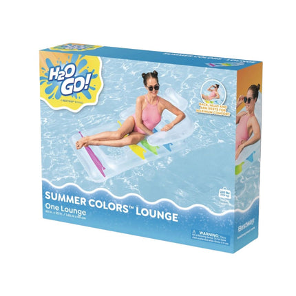 Bestway Summer Colours Φουσκωτή Πολυθρόνα Θαλάσσης 1,65×0,89m Έως 100kg 43011