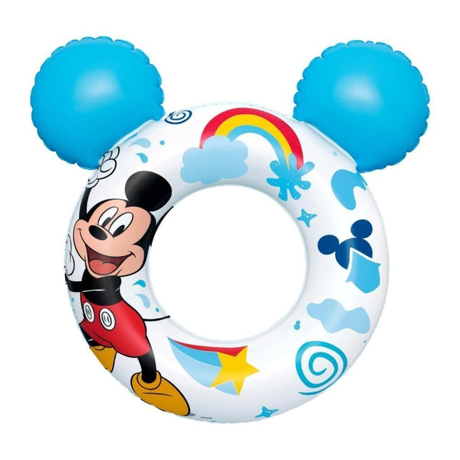 BESTWAY Mickey Mouse Παιδικό Φουσκωτό Δαχτυλίδι Κολύμβησης 74x76cm 3+ Ετών