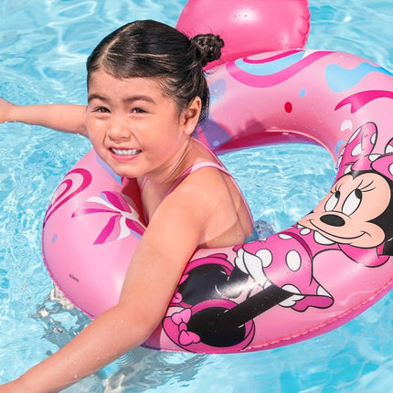 BESTWAY Minnie Mouse Παιδικό Φουσκωτό Δαχτυλίδι Κολύμβησης 74 x 76 cm