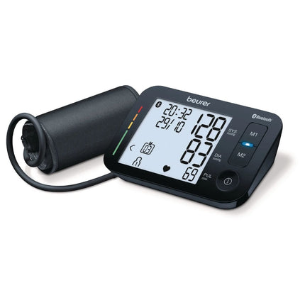 Beurer Πιεσόμετρο Μπράτσου με Bluetooth, Ανίχνευση Αρρυθμίας και Περιχειρίδα 22–44 cm BM54