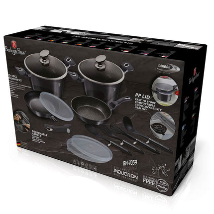 Berlinger Haus Cookset 13pcs Metallic Dark Grey BH-7059