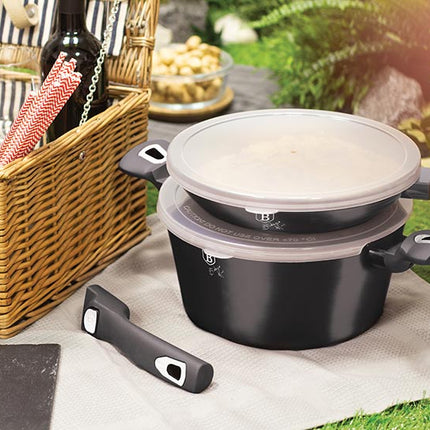 Berlinger Haus Cookset 13pcs Metallic Dark Grey BH-7059