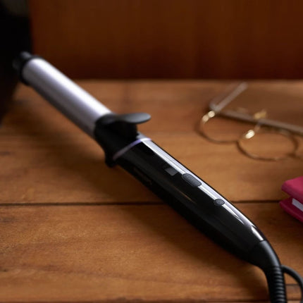 PHILIPS StyleCare Ψαλίδι Μαλλιών για Μπούκλες 25mm με Κεραμική Επίστρωση Τουρμαλίνης, Γρήγορη Προθέρμανση, Περιστρεφόμενο Καλώδιο & Ρυθμιζόμενη Θερμοκρασία BHB864/00