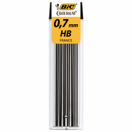 BIC Criterium Ανταλλακτικές Μύτες Μηχανικού Μολυβιού HB 0,7mm 2 Τεμάχια B-827076