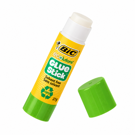BIC ECOlutions Glue Stick Κόλλα Στικ 21g για Χαρτί, Χαρτόνι & Φωτογραφίες B-892345 Λευκή
