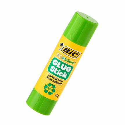 BIC ECOlutions Glue Stick Κόλλα Στικ 21g για Χαρτί, Χαρτόνι & Φωτογραφίες B-892345 Λευκή