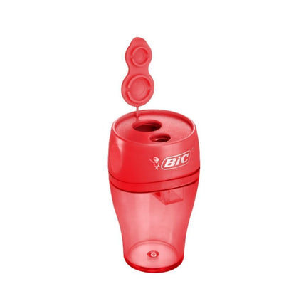 BIC Twin Canister Ellipse Ξύστρα με 2 Τρύπες & Μεγάλο Δοχείο