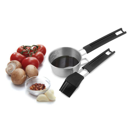 Broil King Deluxe Σετ Επάλειψης BBQ με Μπολ και Πινέλο Σιλικόνης 61490